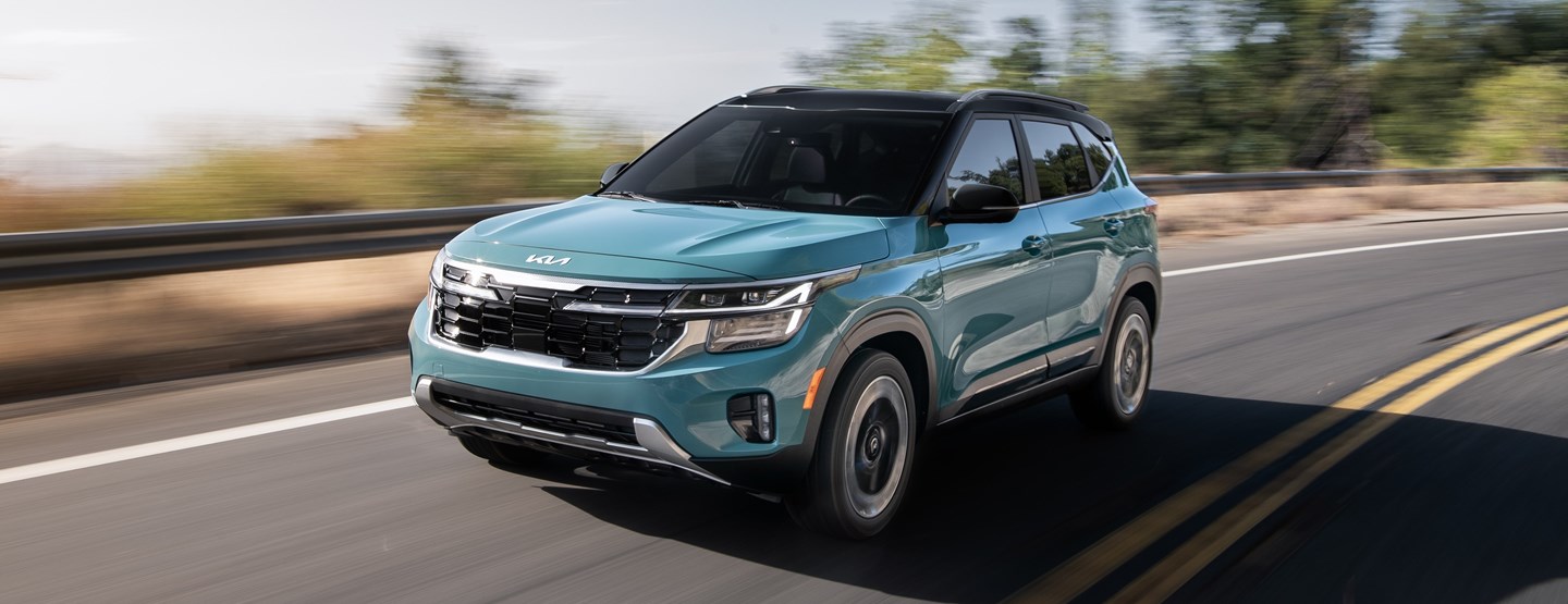 REFRESHED 2024 KIA SELTOS BOUNDS INTO L.A. WITH DISTINCTIVE NEW DESIGN